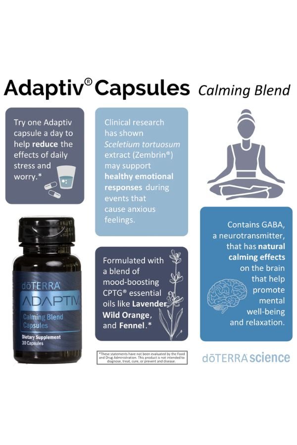 doTERRA Adaptiv Calming Blend Capsules - Samsara Oils