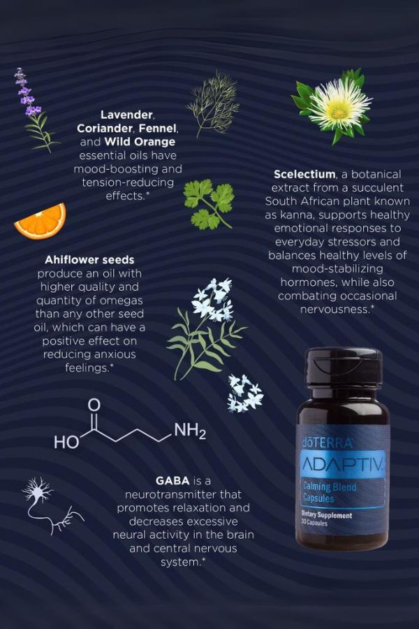 doTERRA Adaptiv Calming Blend Capsules - Samsara Oils