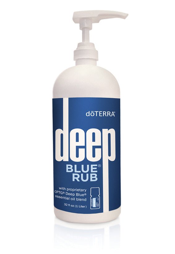 doTERRA Deep Blue Rub Liter Bottle - Samsara Oils