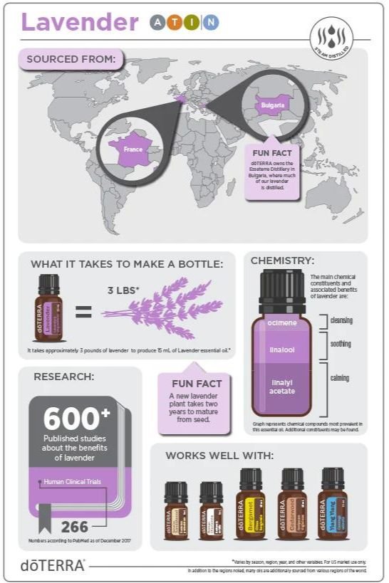 doTERRA Lavender Essential Oil - Samsara Oils