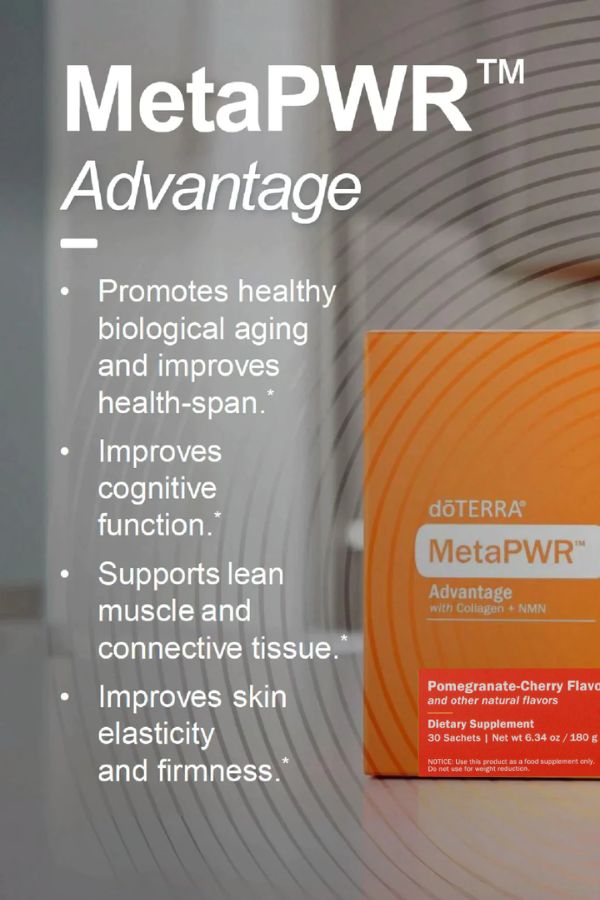 doTERRA MetaPWR Advantage Collagen - Pomegranate Cherry - Samsara Oils