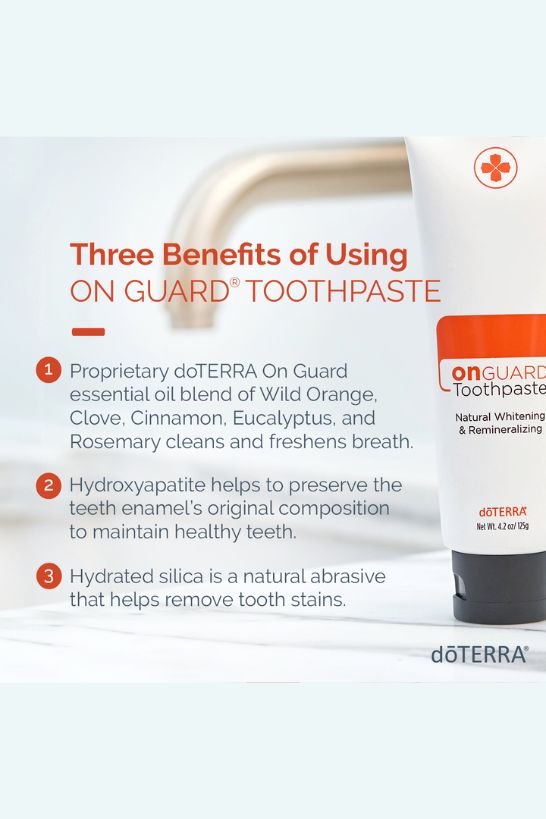 doTERRA On Guard Natural Whitening Toothpaste - Samsara Oils