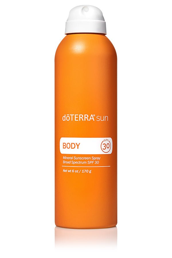 d?TERRA sun® Body Mineral Sunscreen Spray - Samsara Oils