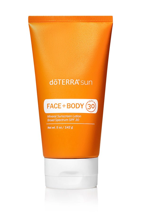 d?TERRA sun® Face + Body Mineral Sunscreen Lotion - Samsara Oils