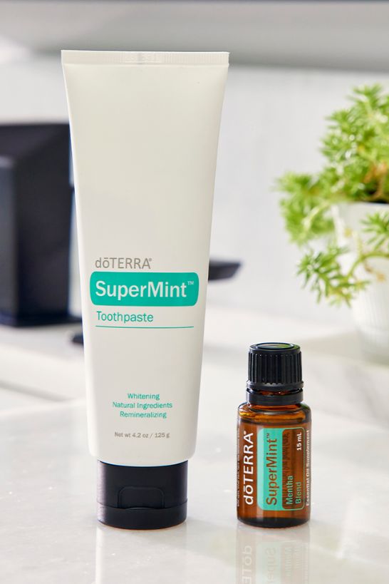 doTERRA SuperMint Natural Whitening Toothpaste - Samsara Oils