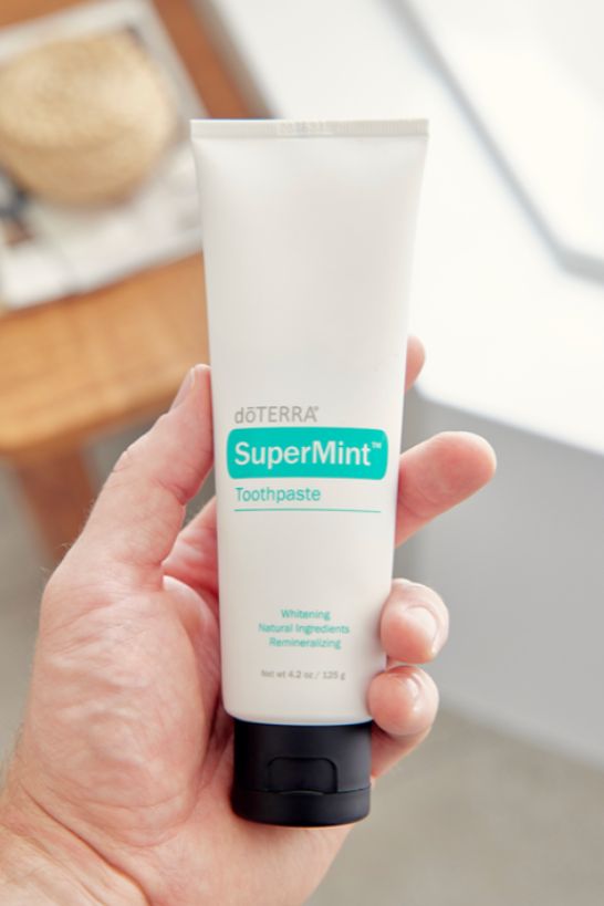 doTERRA SuperMint Natural Whitening Toothpaste - Samsara Oils