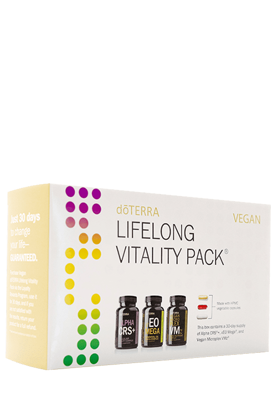 doTERRA Vegan Lifelong Vitality Pack (Bottles) - Samsara Oils