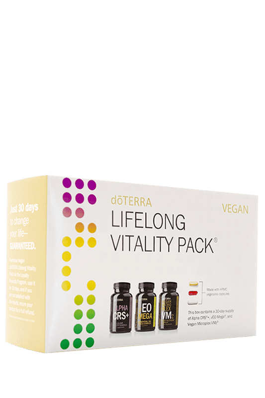 doTERRA Vegan Lifelong Vitality Pack (Bottles) - Samsara Oils